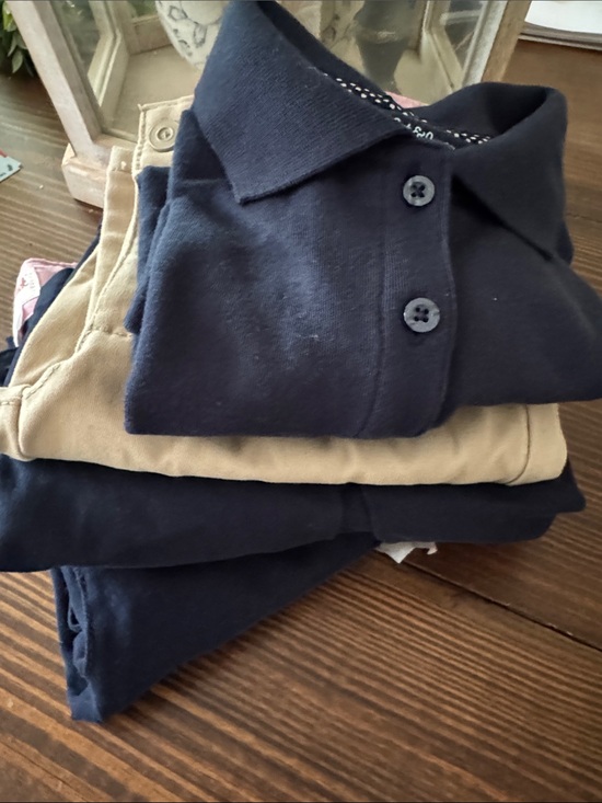 Cat & Jack Other - Cat and Jack Classic six pieces Navy Polo navy and khaki chinos navy skirt 6 🌸